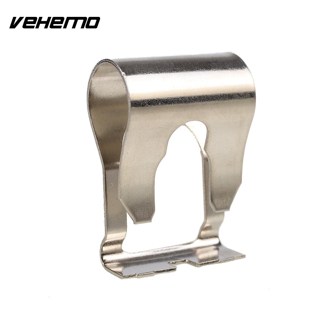 Vehemo 1 Pair Silver Premium Strong Linkage Arm Replacement Wiper Motor Wiper Linkage Clip Windscreen Linkage Clip for Fiat