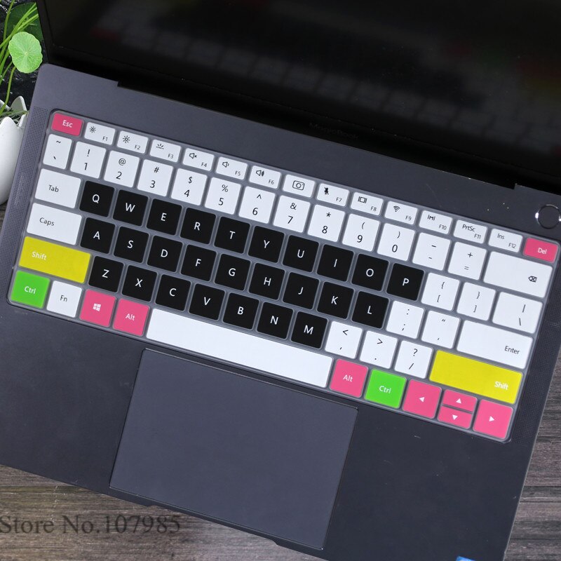 Silicone Laptop Keyboard Cover Skin Protector Film For Huawei MateBook D 15 AMD Ryzen 15.6 inch for Huawei Mate Book D15: Candyblack