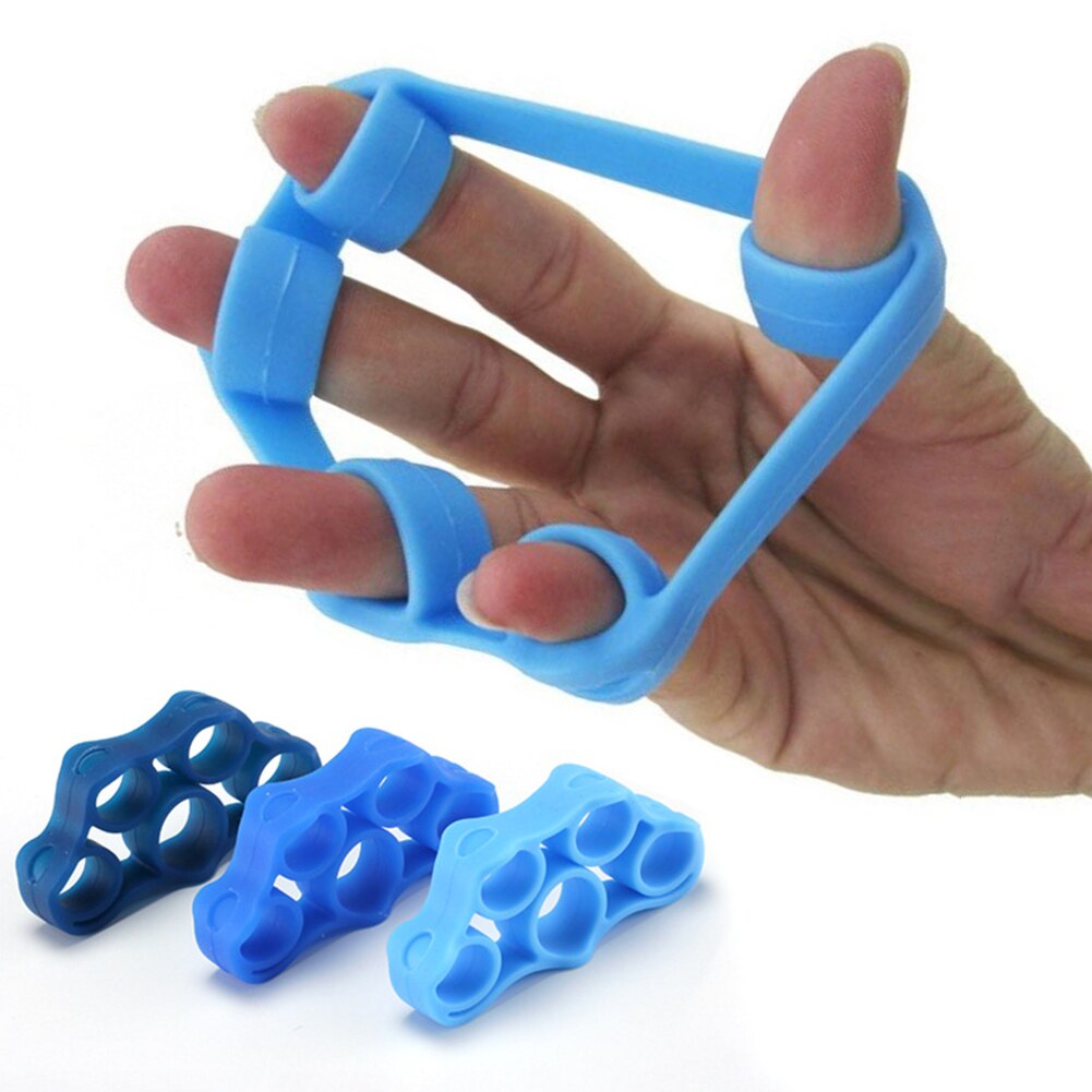 Silicone Fingers Tension Motor Fingers Toy Exercise Trainer Fingers Pull Ring Pocket Toys Decompression Sports