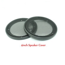 4 zoll Auto Audio- Lautsprecher Grill Gittergewebe Auto Gewidmet Lautsprecher Schutzhülle Gitter Klang Kasten Abdeckung