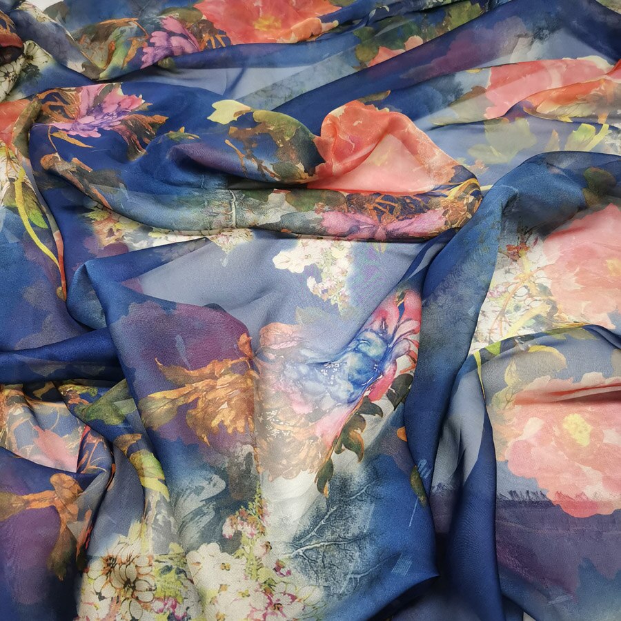 Tissu en mousseline de soie 30D pour robe de danse, matériel de Costume pour Cosplay de scène à monter soi-même