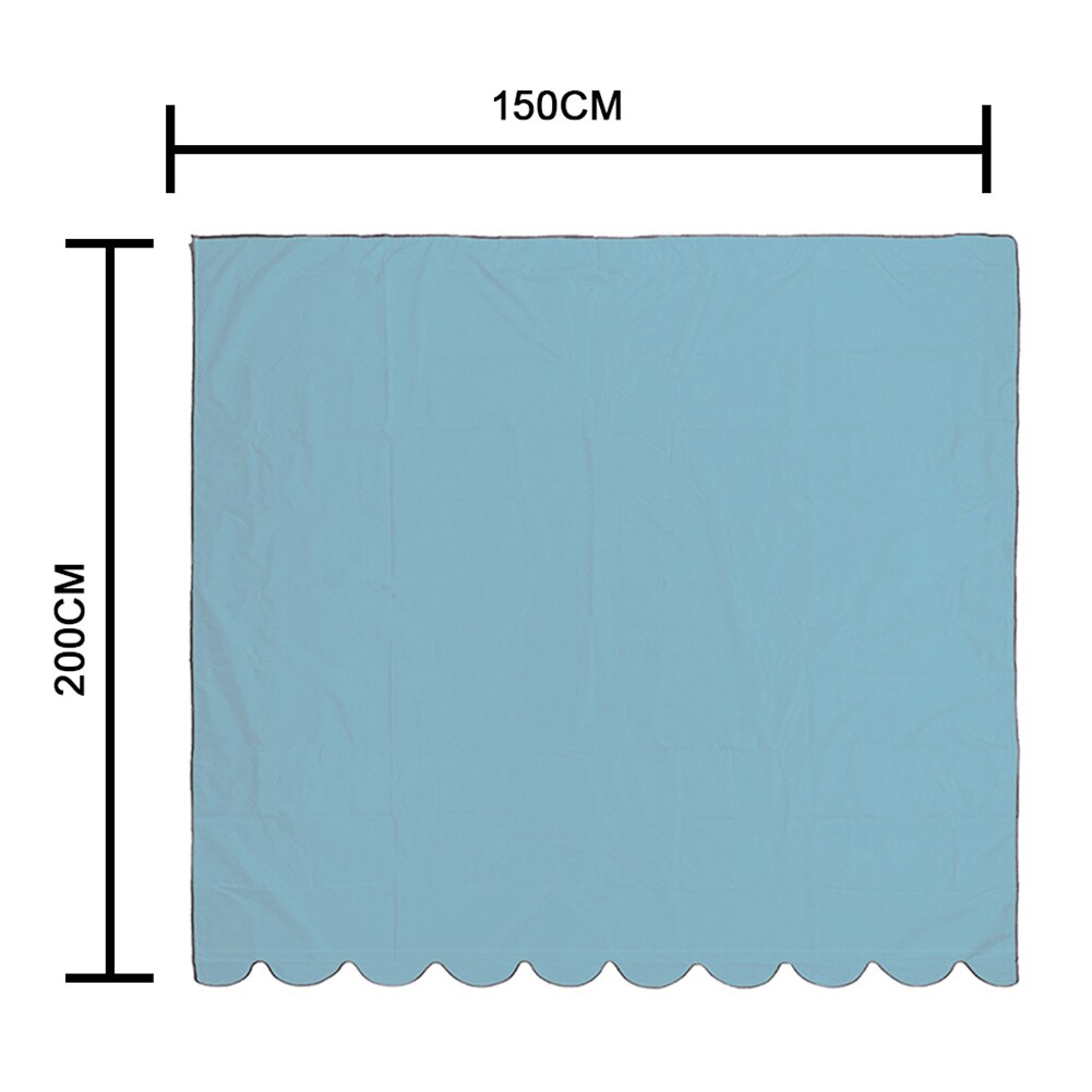 Awning Cover Waterproof Topper Cover Canopy Replacable Fabric Cover Outdoor Awning Sun Protective Cover: blue 2x1.5m