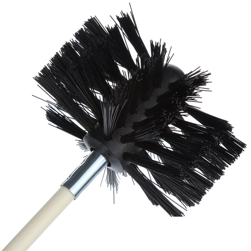 Flexibele 12Pc Staven Met 1Pc Borstel Hoofd Schoorsteen Cleaner Sweep Rotary Haarden Binnenwand Cleaning Brush Cleaner Schoorstenen toegang