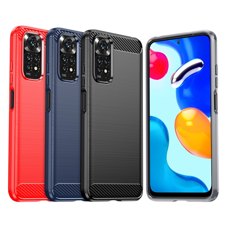 Dla Xiaomi Redmi Note 11 globalna obudowa z włókna węglowego dla Xiaomi Redmi Note 11 globalna obudowa dla Redmi Note 11 Pro 5G globalna