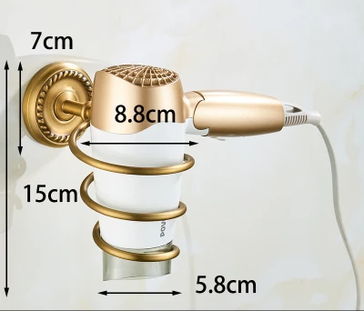 Brass Bathroom Accessories Antique Bath Towel Set Towel Ring Carved Toilet Paper Holder Towel Bar Bathroom Hardware Set: Red