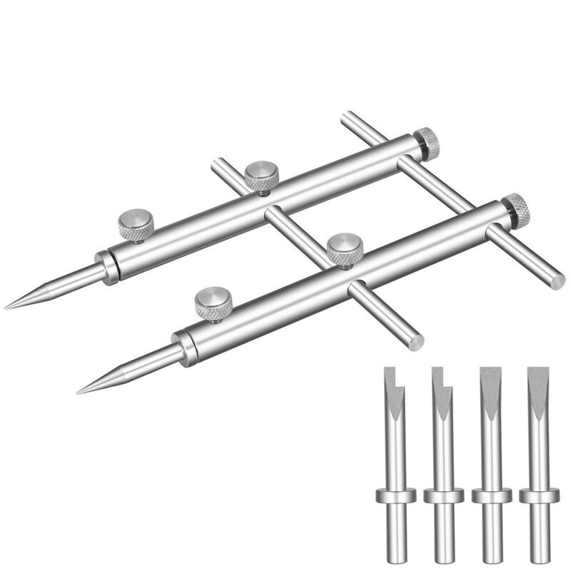 Camera Lens Openning Repareren Tool Kit Bevat: 10-100 Mm Lens Reparatie Set Met 3 Tips, 6 Schroeven En 2 Inbussleutel Voor Canon