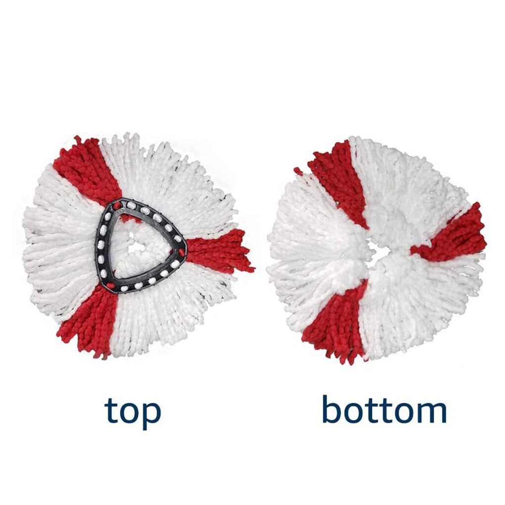 1/3Pcs Mop Head Replacement for Vileda O-cedar Mop Washable Mop Pad Polyester Reusable Mopping Cloth 360 Rotatable Mop Accessori