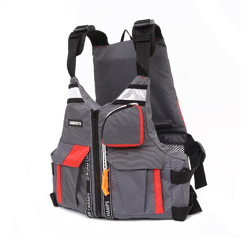 Buoyancy Aid Life Jacket Men Women Polyester Outdoor Sports Swimming Boating Sailing Fishing Life Vest Polyester Fishing Vest