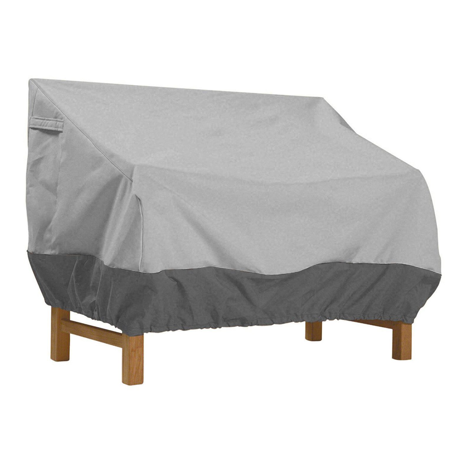 Buitenstoel bankhoes tuin allweather waterbestendige meubelbeschermer: Grijs 147 x 83 x 79cm