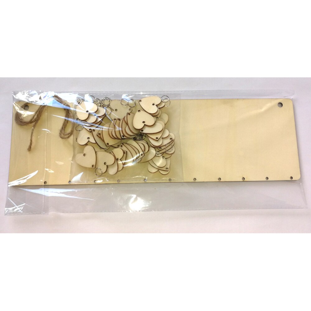 52Pcs Calendar Board Wooden Birthday Wall Hanging Calendar Plaque Reminder Calendar Board for Men