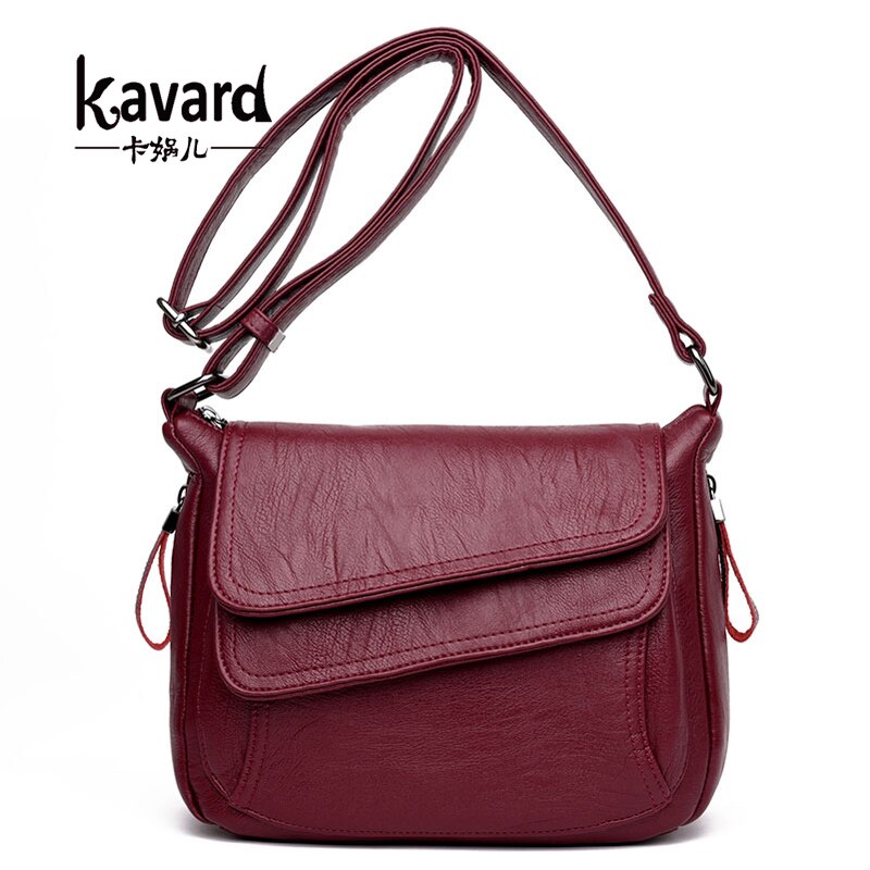 Kavard Women Leather Handbags Style Women Bag sac a main Luxury Handbags Women Bags Small Handbag tend Sling