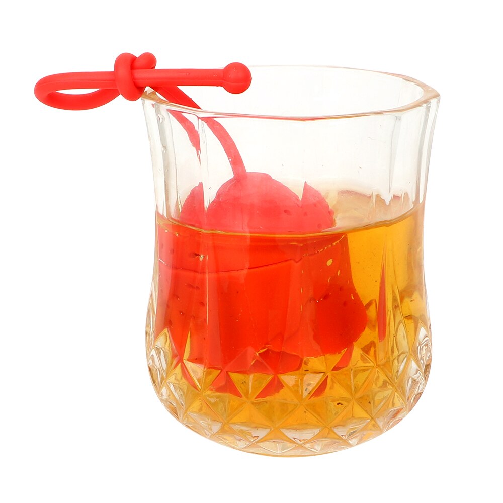 Silicone Tea Infuser Filter Loose Leaf Tea Ball Herbal Spice Rose Environmental Sanitation Tea Strainer