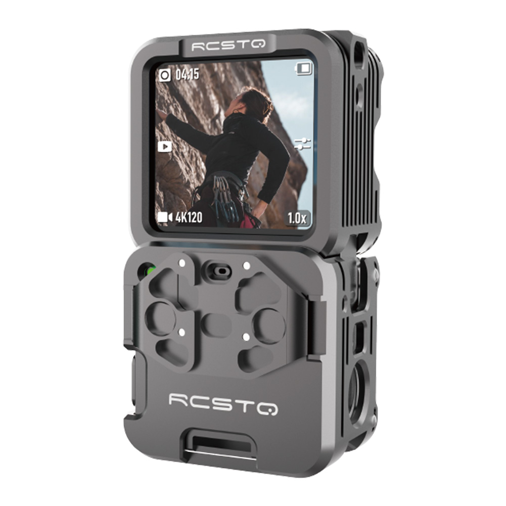 Metallkäfig für dji osmo action 2, magnetisches rahmengehäuse, schutzhülle, kamerazubehör: B