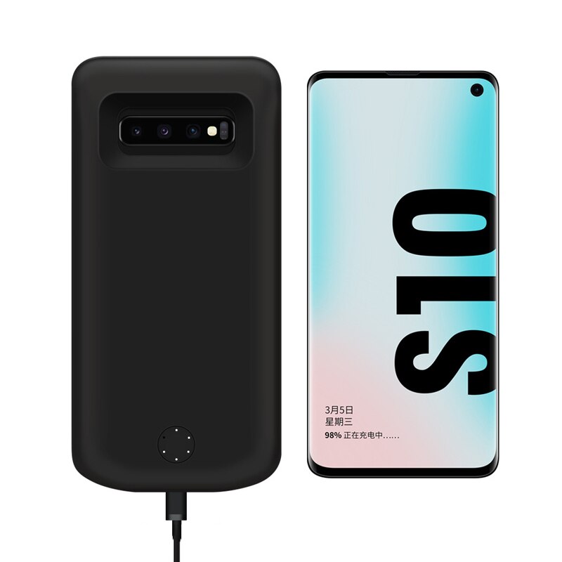 5000/6000Mah Battery Charger Case Voor Samsung S10 S10plus S10e Powerbank Mobiele Telefoon Cover Opladen Case Externe Power bank