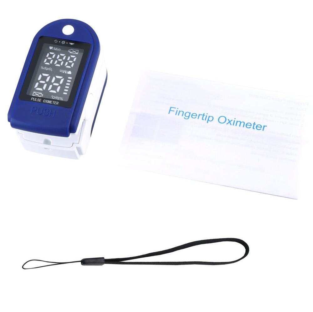 Blood Oxygen Monitor Finger Pulse Oximeter Oxygen Saturation Monitor Oximeter Heart Rate Monitor Without Battery Fast