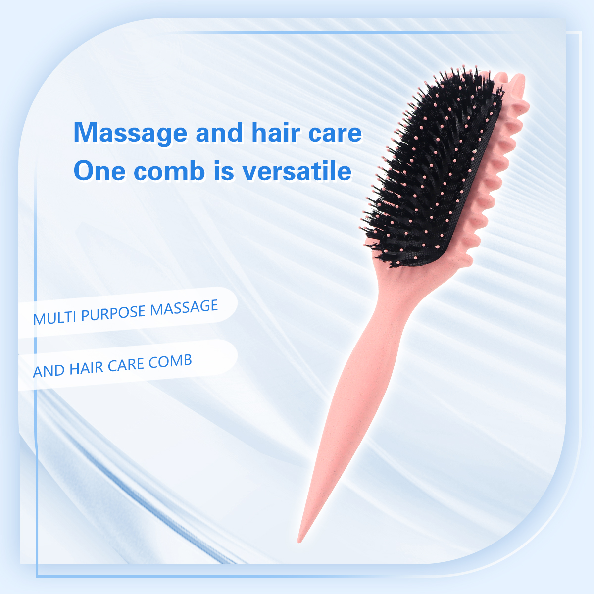 Peine de peluquería de pelo rizado para mujer, peines para desenredar el cabello , peines masajeadores para el cuero cabelludo, herramientas de cepillo de caramelo