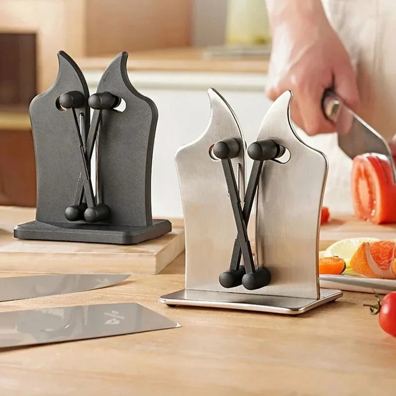 Afilador de cuchillos, herramienta de afilado de cocina, fácil y seguro, cuchillo de Chef de cocina, cuchillo de Damasco, herramientas de cocina, suministros de cocina
