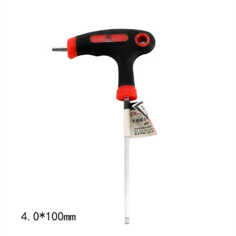 RISK Universal MTB Road Bike Tool 2.5-10mm Alloy Steel Allen Key Bicycle Repair Tool Kits for Brake Pedal Headset Stem: 4mm