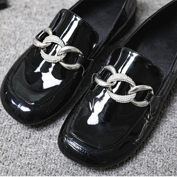Lave hæle sko kvinde flats casual kvindelige sneakers bløde kvinder kvinders rund tå kjole bedstemor modis rygstrop