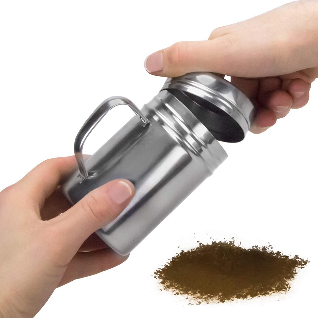 1/3pcs Seasoning Bottle Stainless Steel Seasoning Shaker Spice Bottle With Plastic Lid Kitchen Tools