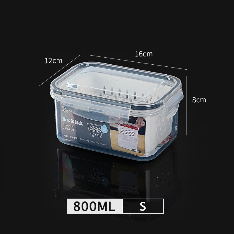 OUKEYI Lot De Boîtes De Rangeent Pour Fruits Et Légues