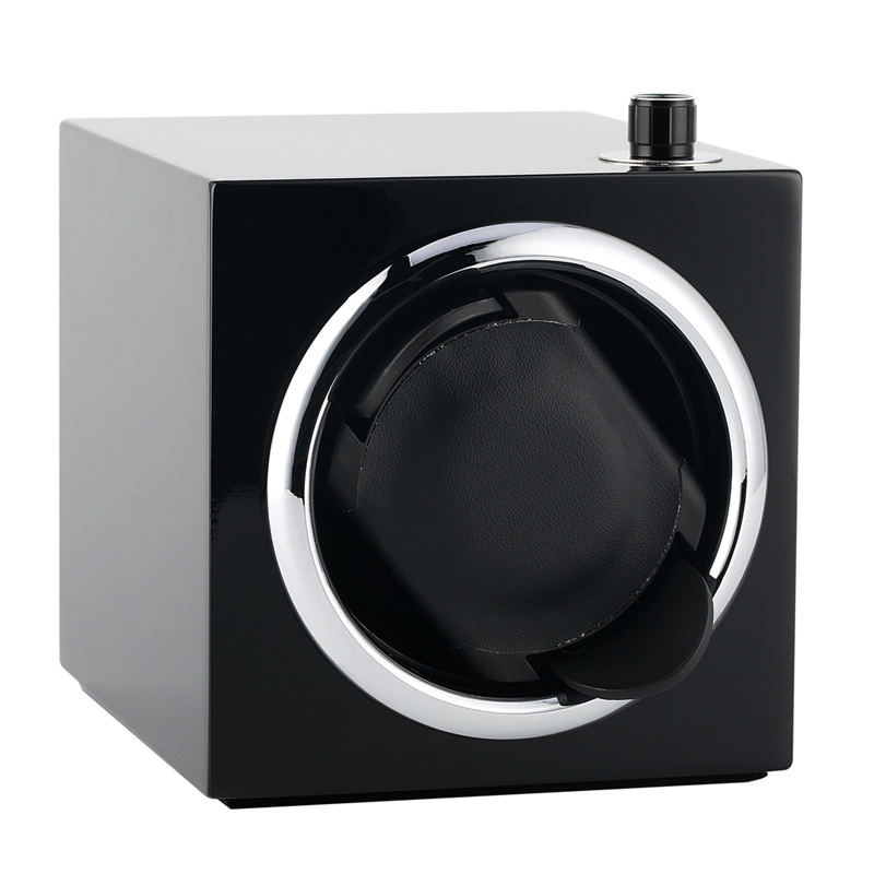 Klokkeopptrekksmotor display klokkeoppbevaring mekanisk klokke roterende selvopptrekkende kasse klokkeboks med automatisk opprullet usb-kabel
