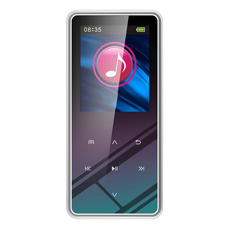 16Gb 1.5 Inch MP4 Speler Lcd-scherm Bluetooth V4.2 MP3 Mini Lossless Hifi Muziek Vedio Speler Met Mic Met oortelefoon