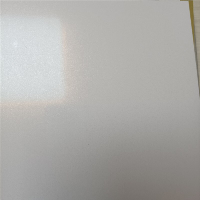 20 blätter 200*150*0,5mm A5 leer Sublimation Metall Platte Aluminium blatt Name Karte Druck Sublimation Tinte Transfer DIY Handwerk: Perle Weiß