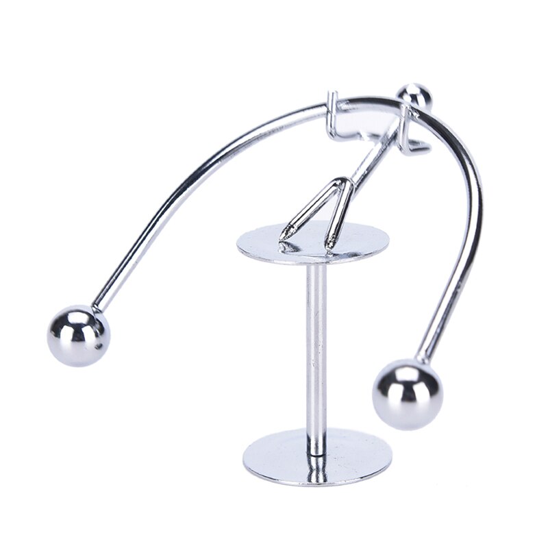 Juego de mesa educativo para el desarrollo de la diversión temprana, juguete para , Bola de equilibrio de cuna Newtons, Péndulo de ciencias físicas, acero inoxidable