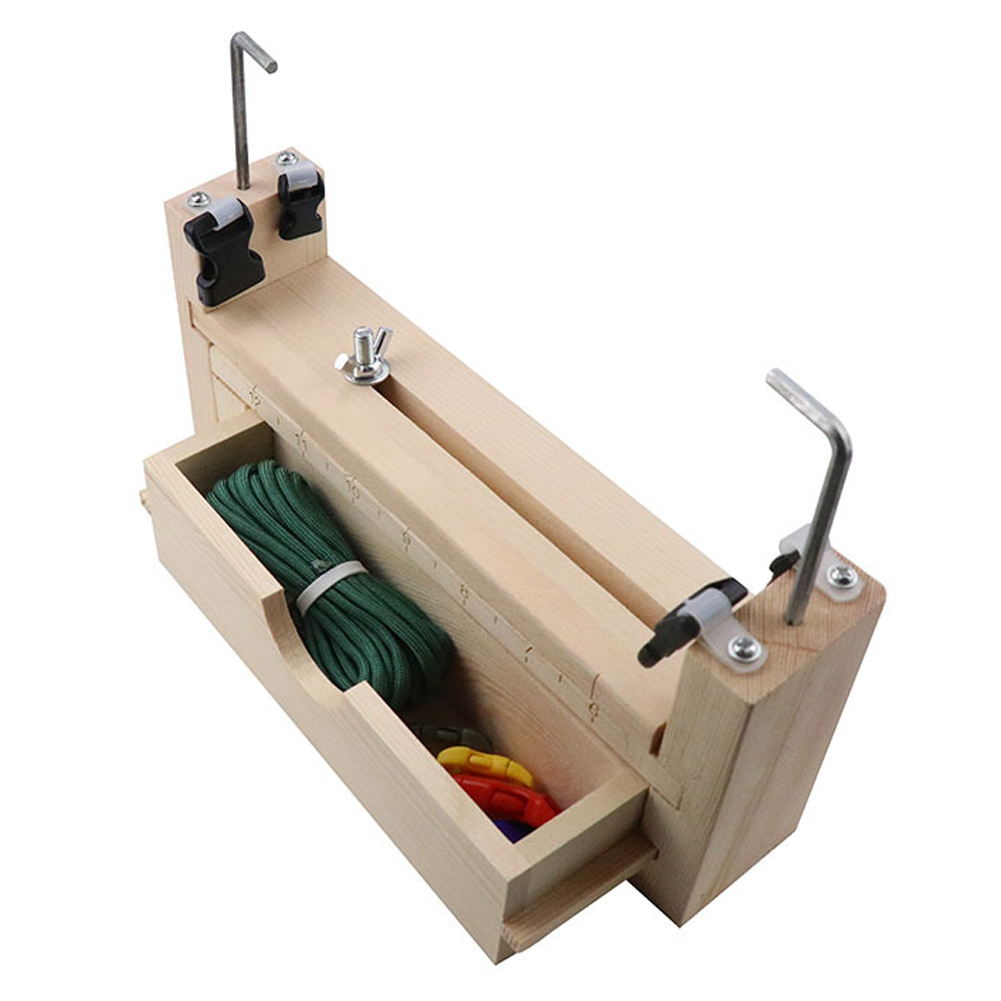 Paracord Bracelet Make Paracord Braiding DIY Weaving Craft Tool Kit For Lanyard Camping Climbing Rope Camping Rope Weaving Tool