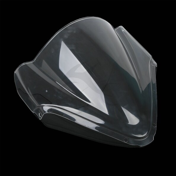 Motorcycle Windscreen Windshield Screen Dobule Bubble For Suzuki GSX1300R GSXR1300 Hayabusa 08-17: Clear