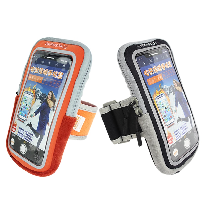 Warmspace elektrisch verwarmde mobiele telefoontas multifunctionele antivrieshoes met touw voor buitenreizen in de winter