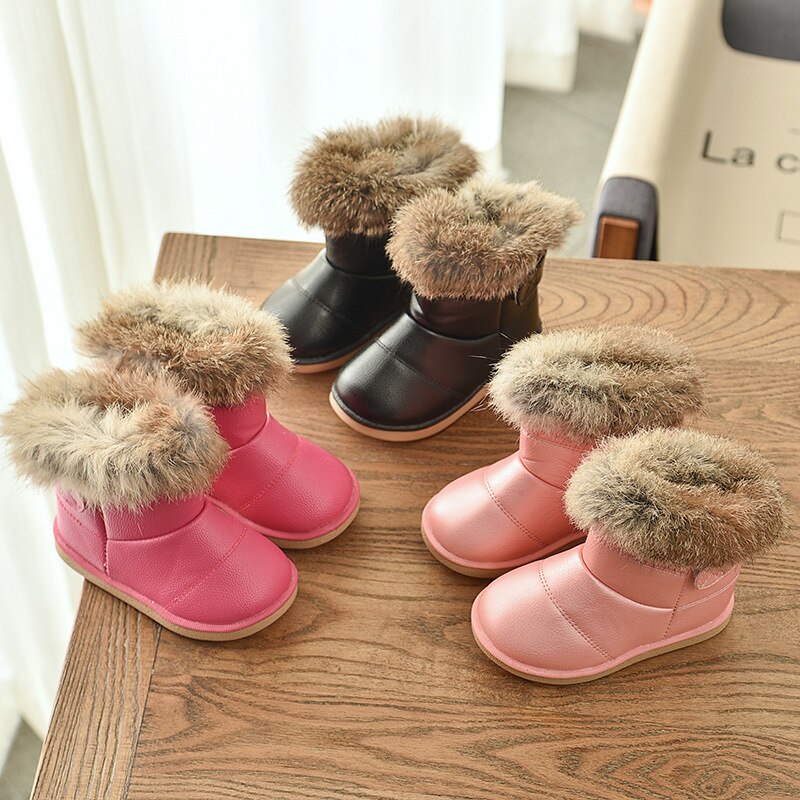 Kinderen Schoenen Kinderen Katoen Laarzen Meisjes Laarzen Kindje Winter Laarzen Warme Snowboots