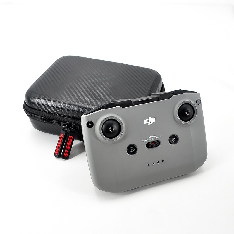 Mavic Air 2 Afstandsbediening Tas Draagbare Storage Case Box Pu Carbon Patroon Draagtas Tas Voor Dji Mavic Air 2 Meubi