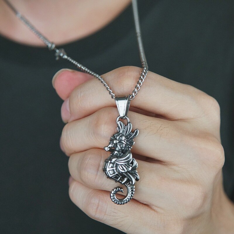 316L Rvs Hippocampus Hanger Necklacehigh Mode Ketting Unisex Sieraden 316LP021