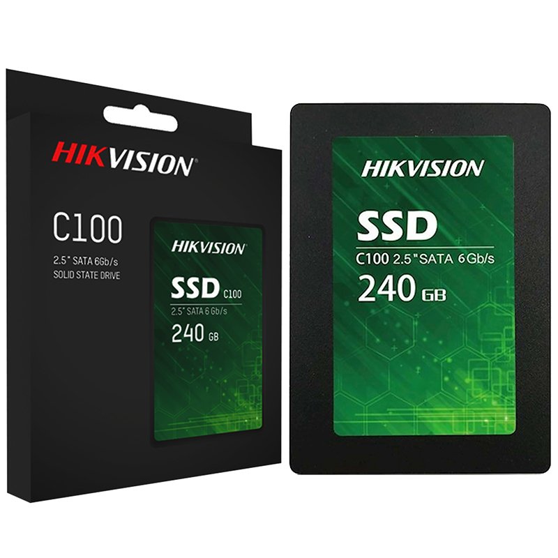 Hikvision 240Gb Ssd Disk Sata 3 HS-SSD-C100 / 240G Harde Schijf (Desktop Computer, Laptop)
