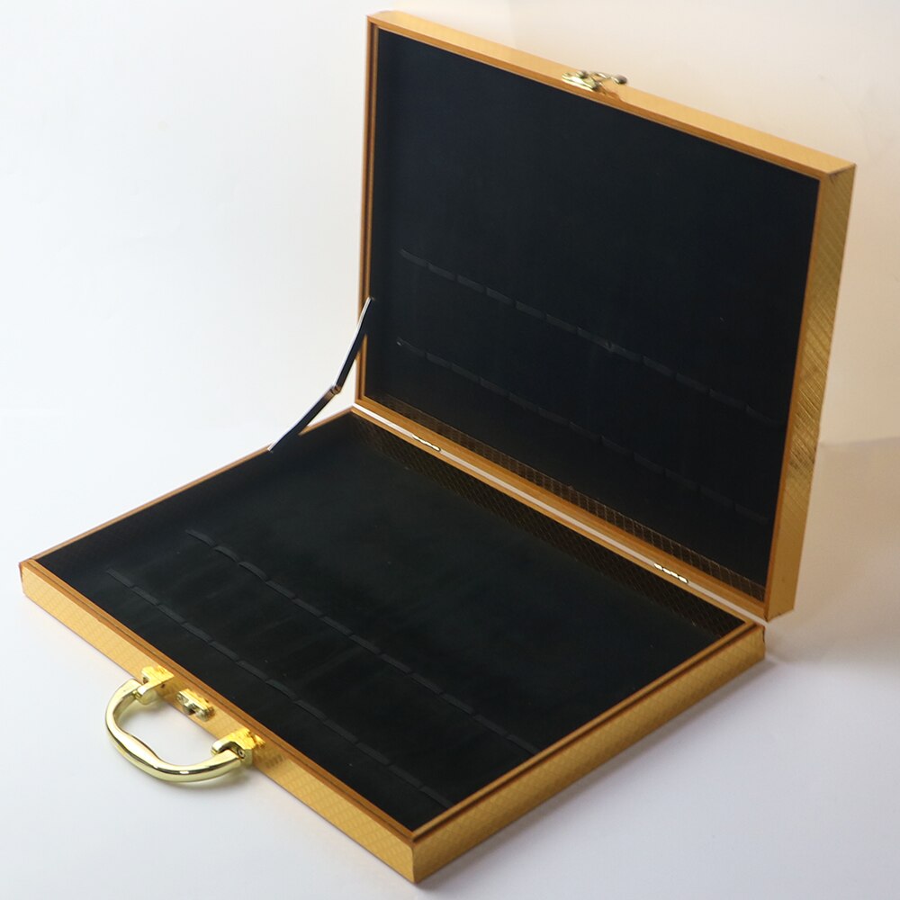 Bestek Collection Case Box Voor 16/24 Pcs Servies Antioxidatieve Houten Geschenkdoos Goud Zwart Zilver Opbergdoos