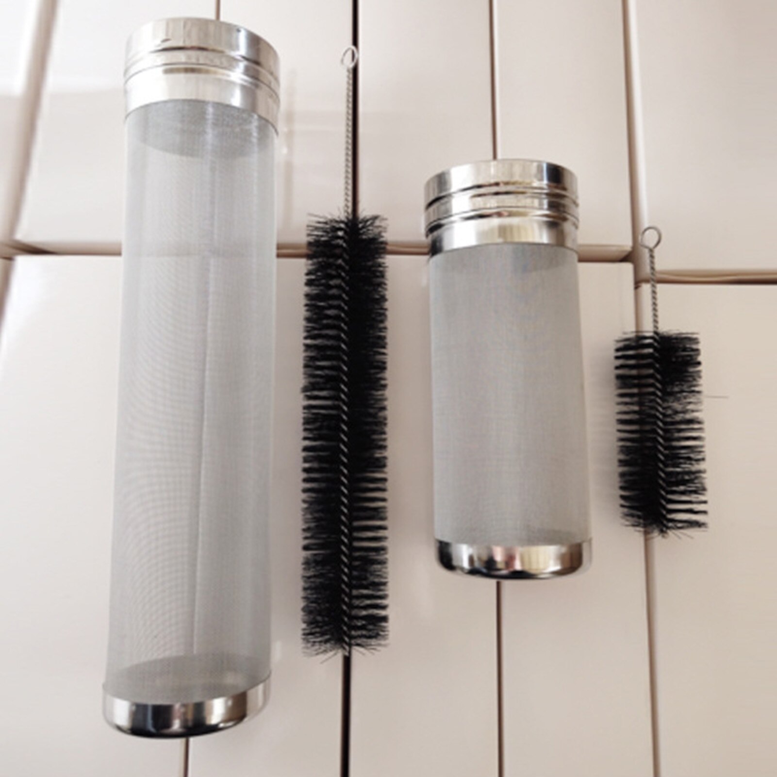 300 Micron Mesh Filter Stainless Steel Homebrew Hop Wine Coffee Beer Strainer