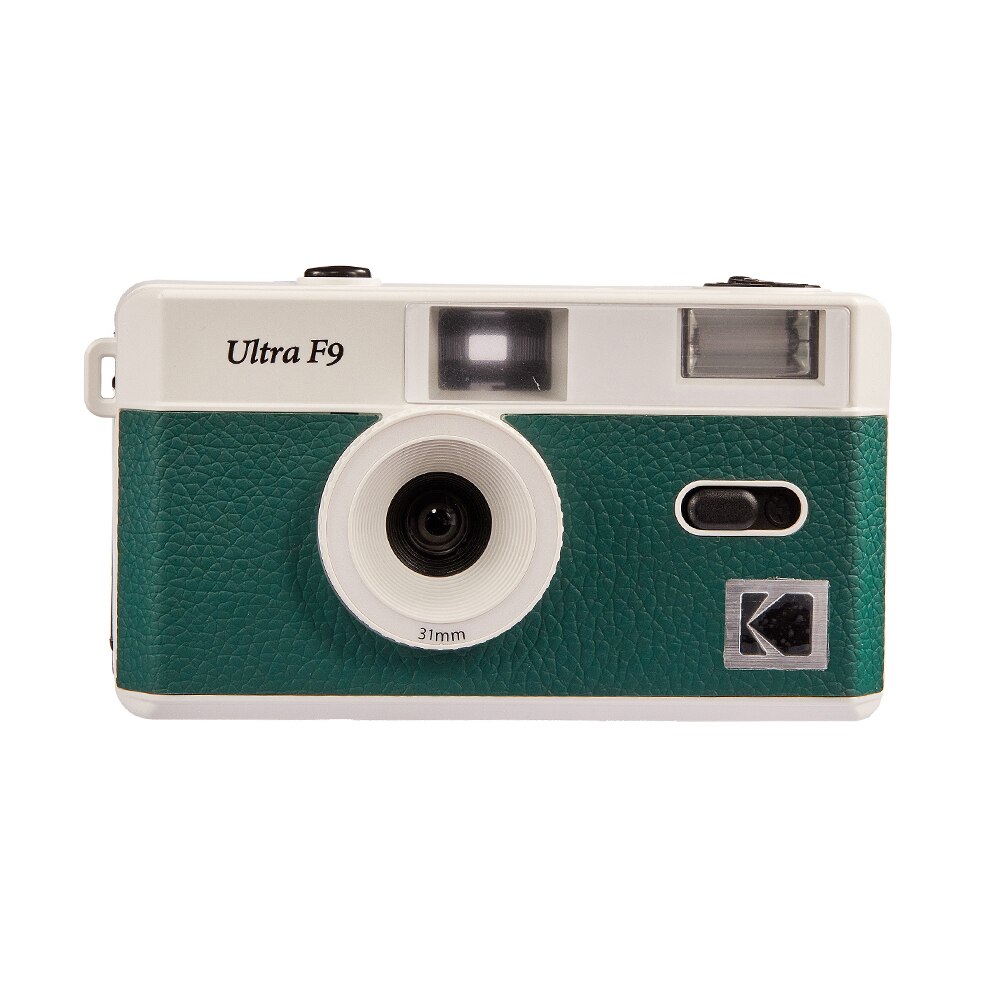 KODAK Vintage Retro Ultra F9 35mm Reusable Film Camera Yellow / Dark Night Green: Dark Night Green