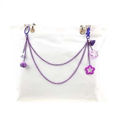 Itabag Kette Lolita Tasche Zubehör Süssigkeit Farben Einstellbare DIY Dekoration Kette für Tasche Sterne Glocken Geldbörse Zubehör H924