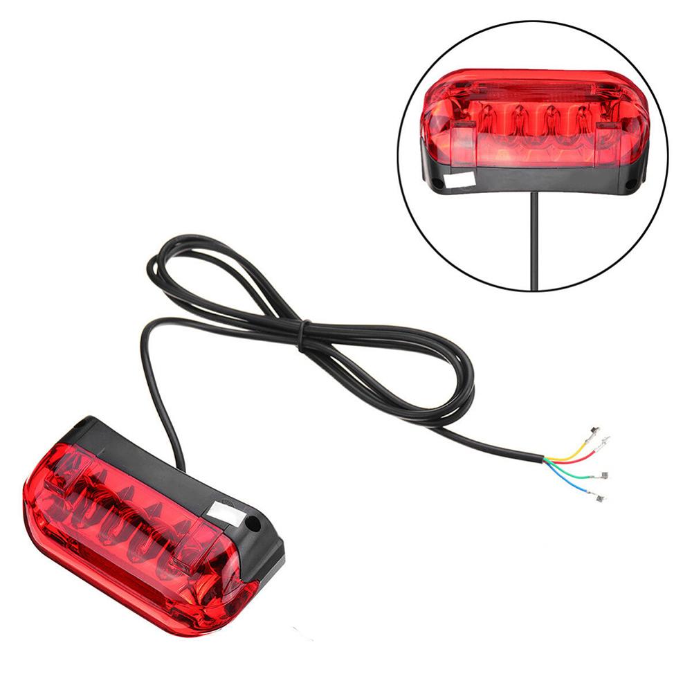 Luce Freno Per Bicicletta 48V A LED - Fanale Posteriore Super Luminoso Per Bici Elettrica, Scooter, E-bike - Stop E Luce Di Posizione - Kit Con Cavi E Viti