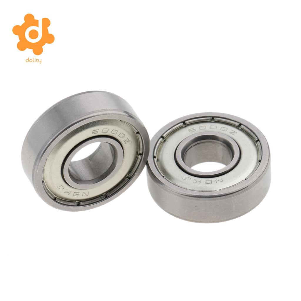 2 uds. De rodamientos de bolas para ruedas de motocicleta, para Mini Quad Pocket 47cc 49cc ATV para 2 rodamientos