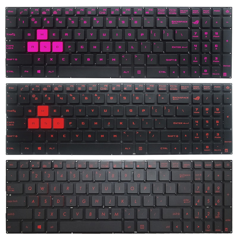 Ons Laptop Verlicht Toetsenbord Voor Asus GL702 GL702VT GL702VM Us Backlit Standaard Engels Layout