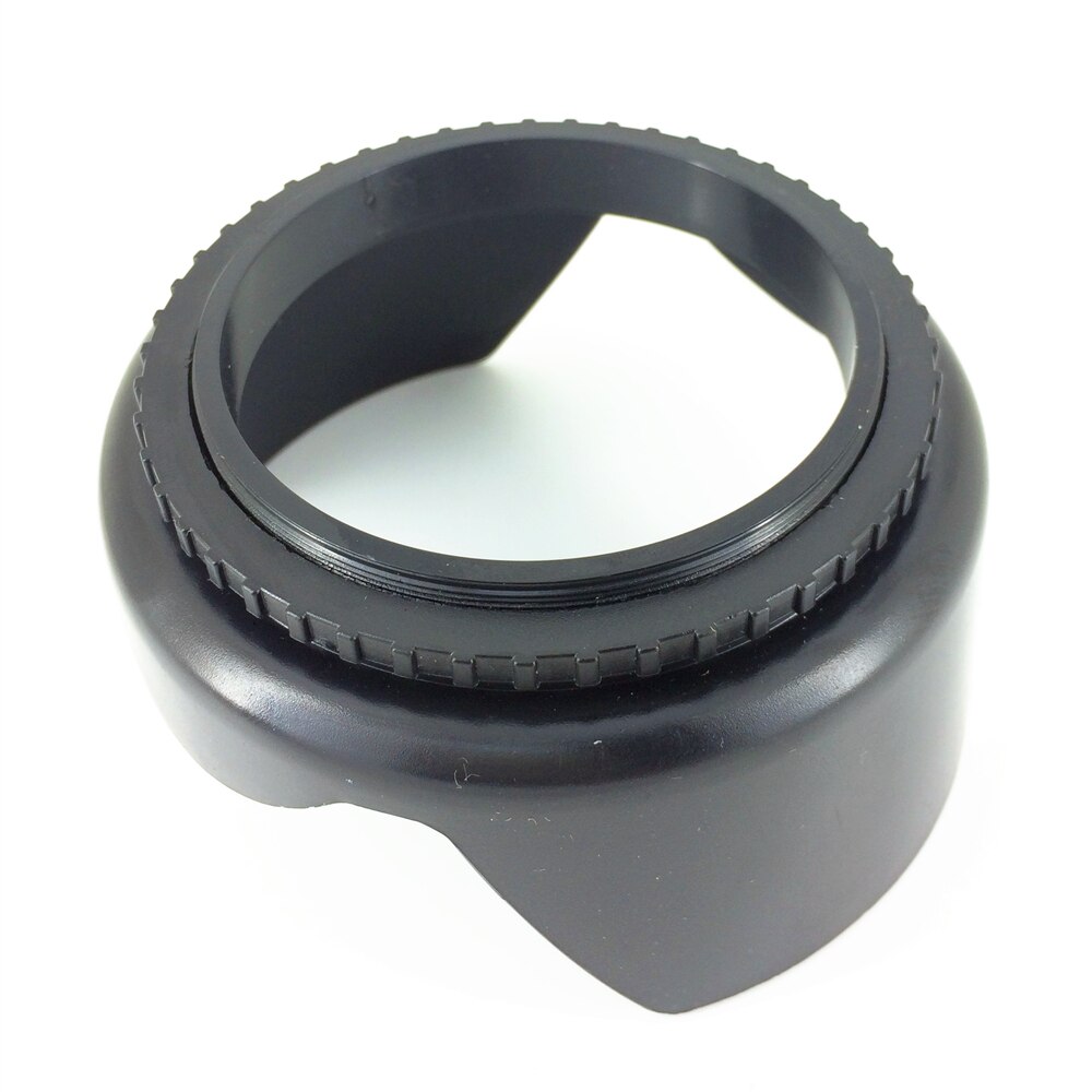 Parasol Universal para cámara DSLR 49mm, 52mm, 55mm, 58mm, 62mm, 67mm, 72mm y 77mm, pétalo de flores, 49 52 58 62 67 72 77