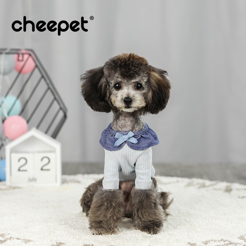 Cheepet skjøting andre mønster hundeklær sommer luksus hundeklær