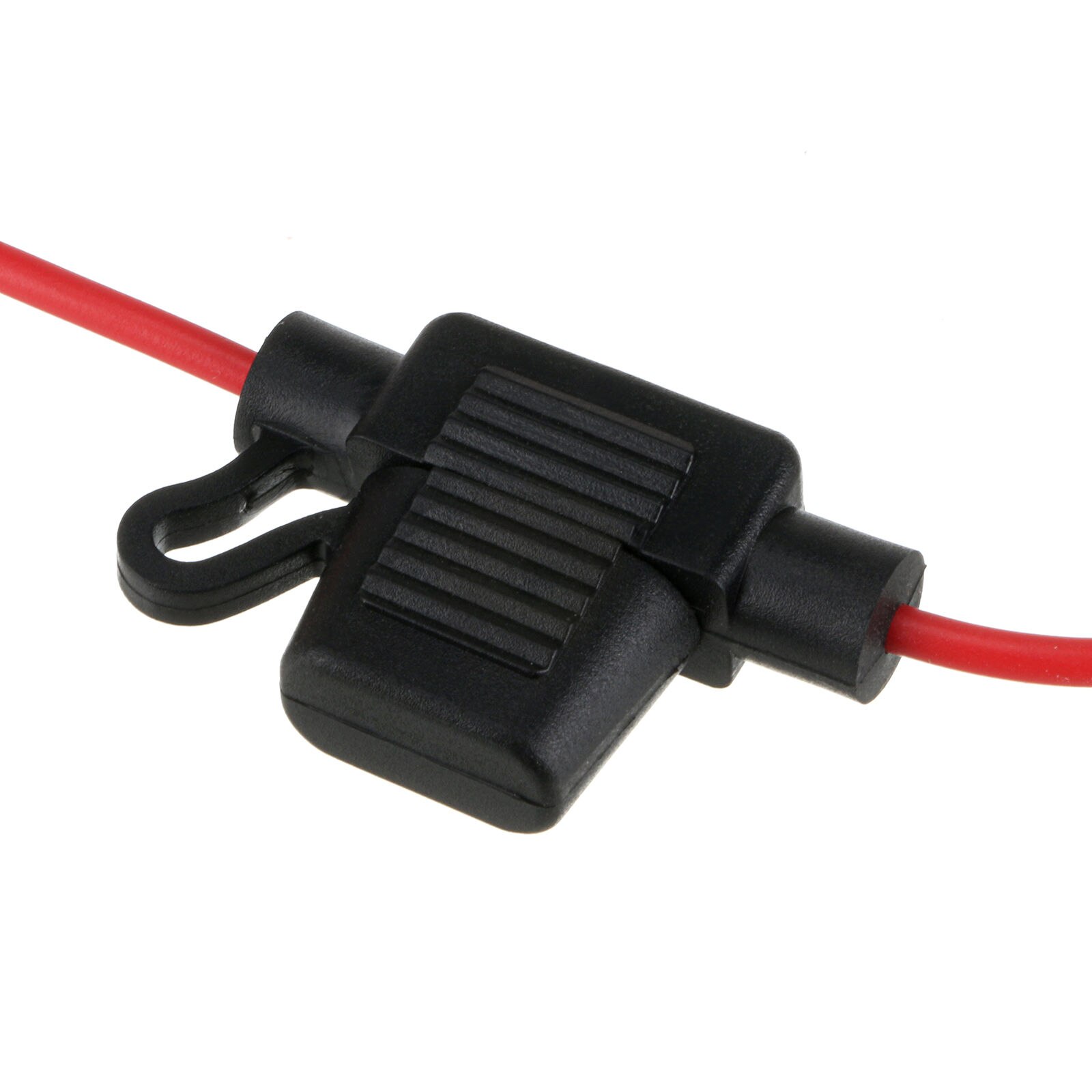 thumbnail image 2 of 5pcs 12V 30A Car Truck In-Line Flat Mini Blade Fuse Holder Socket Splash-Proof 2 of 11