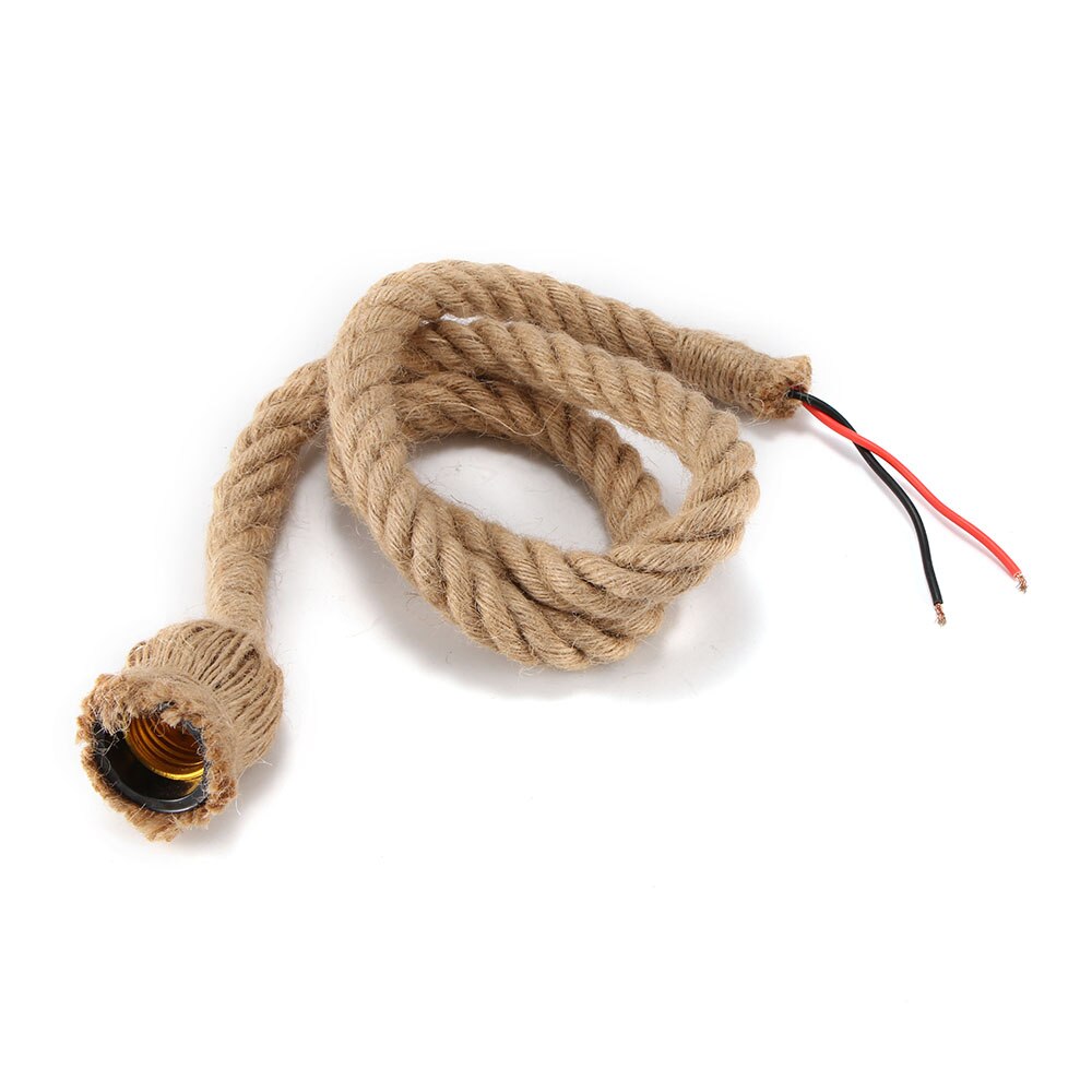 Chandelier Rope Retro Style Restaurant Bar Hemp Rope Falling Light Retro Rope Cafe Light Decorative Light Rope Retro Style