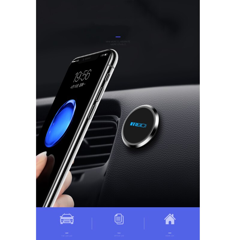 Auto Telefon Halterung Instrument Tafel Lenkrad Halterung für Huawei Xiaomi IPhone Magnetische Smartphone Halterung