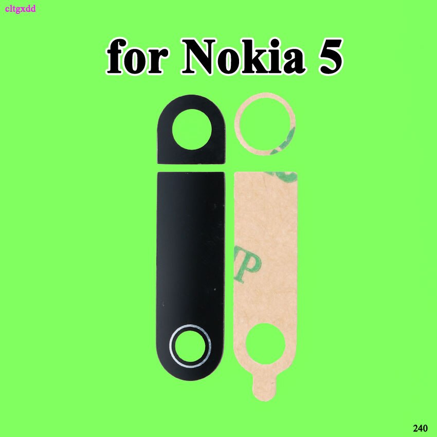 Hinten Zurück Kamera Glas Objektiv Abdeckung Für Nokia 5 6 8X5X6X7 5,1 6,1 8,1 7 Plus Lumia 535 950 950XL 1520 Mit Aufkleber Ersatz