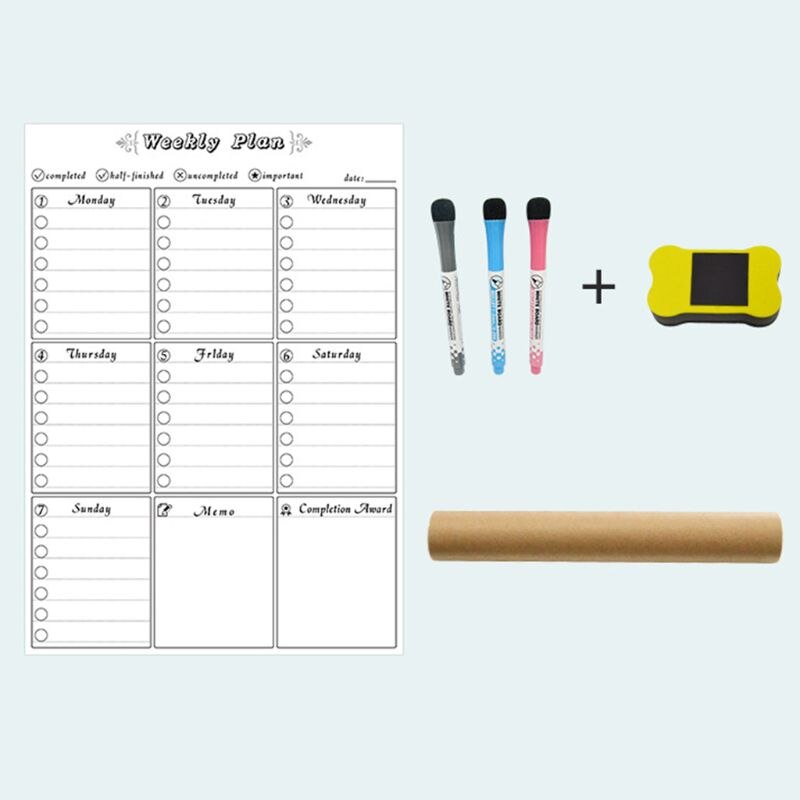 A3 Magnetic Weekly Planner Whiteboard Fridge Magne Grandado A3 Magnetic Weekly Planner Whiteboard Fridge Magne Grandado